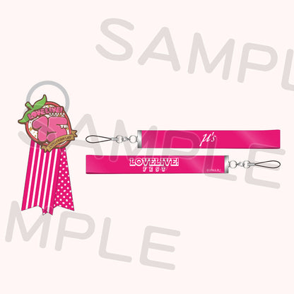 PREORDER 15th Anniversary Love Live Fest Penlight Lanyard Accessory Set