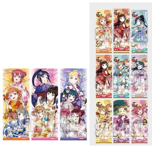 Yukata Aqours Tateposu Plastic Posters Volume 1