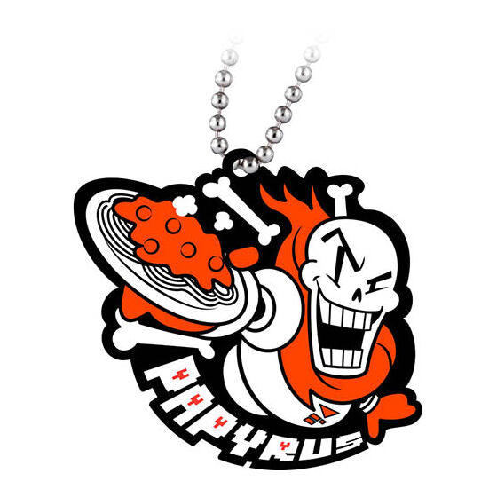 Undertale Capsule Rubber Mascot Keychains