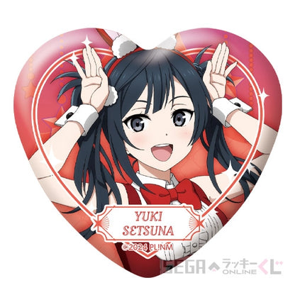 Nijigasaki Bunny Sega Kuji Heart Can Badges