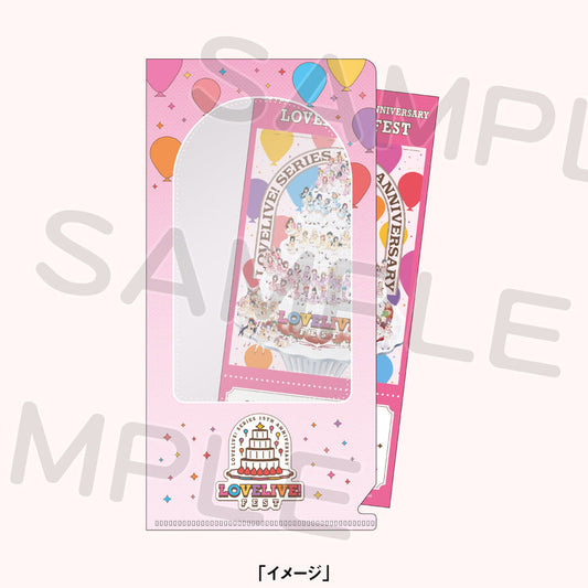 PREORDER 15th Anniversary Love Live Fest Souvenir Ticket and Holder
