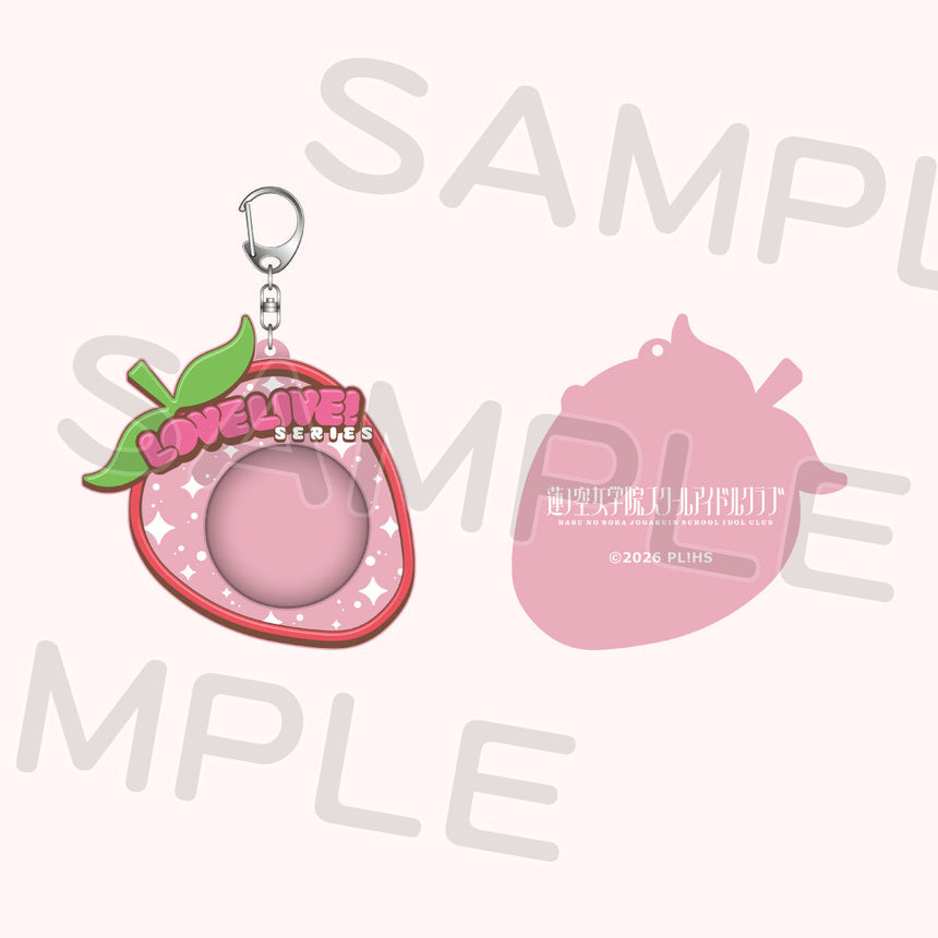 PREORDER 15th Anniversary Love Live Fest PVC Badge Holder Keychains