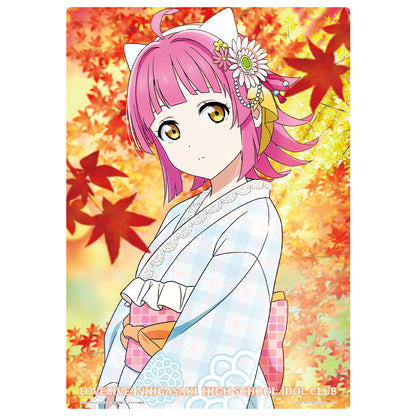 Ichiban Kuji Love Live! Sunshine!! Nijigasaki Yukata A3 Illustration Boards