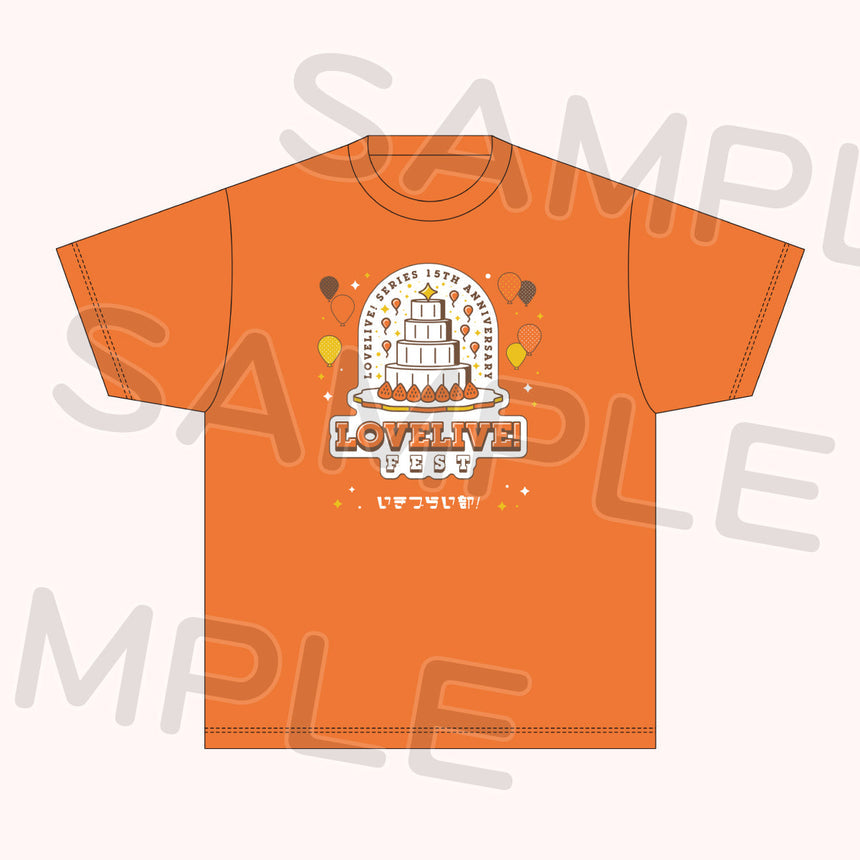PREORDER 15th Anniversary Love Live Fest T-Shirts