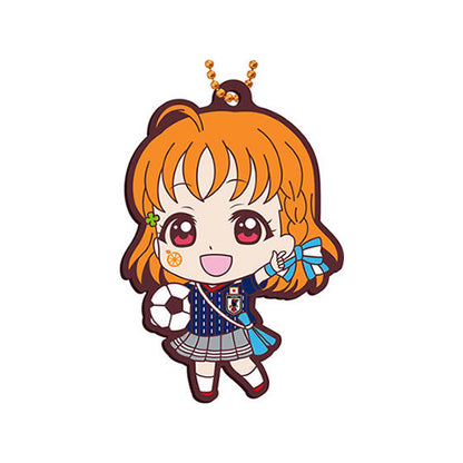 Love Live! Sunshine!! Capsule Rubber Mascot Team Japan Rubber Straps