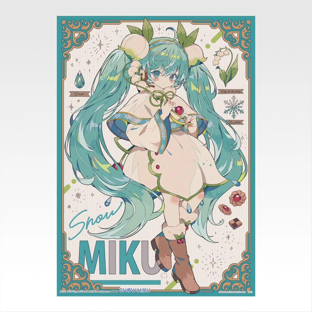 Snow Miku All-Stars A4 Clear Posters