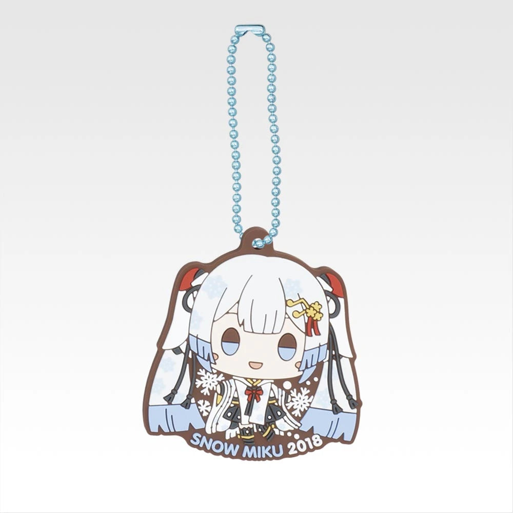 Snow Miku All-Stars Chokonokko Rubber Straps