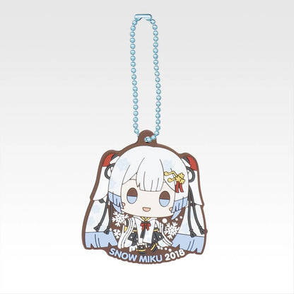 Snow Miku All-Stars Chokonokko Rubber Straps