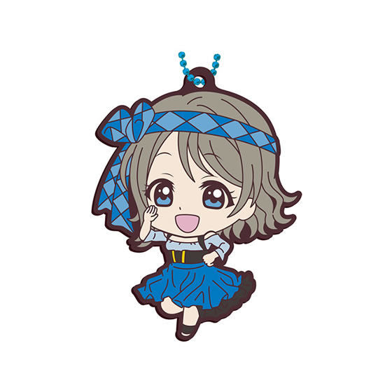 Love Live! Sunshine!! Capsule Rubber Mascot 19 Subunit 2nd Single Rubber Straps