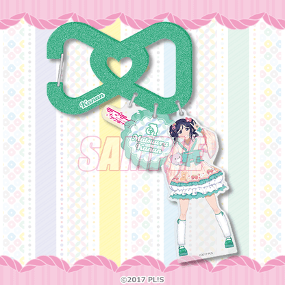 Aqours Yumekawaii Kuji A-Prize Acrylic Carabiners