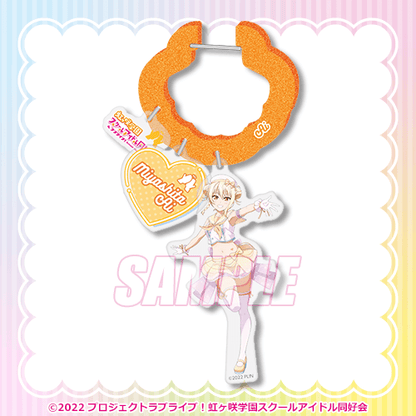 Nijigasaki Yumekawaii Kuji A-Prize Acrylic Carabiners