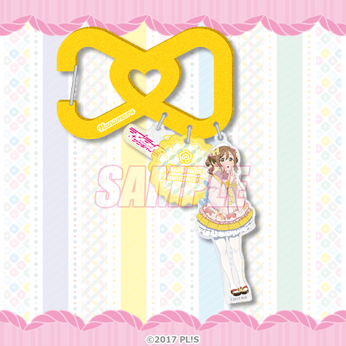Aqours Yumekawaii Kuji A-Prize Acrylic Carabiners