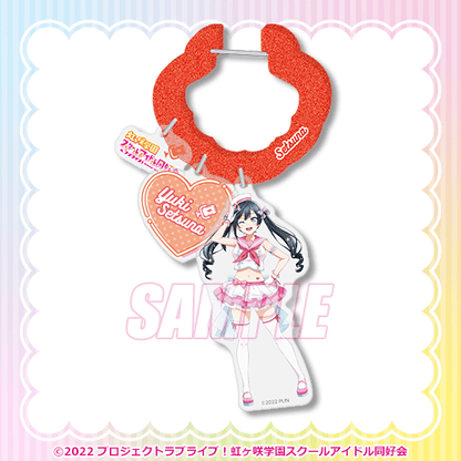Nijigasaki Yumekawaii Kuji A-Prize Acrylic Carabiners