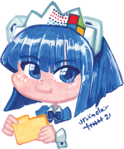 OS-tan 3-inch Holo Stickers