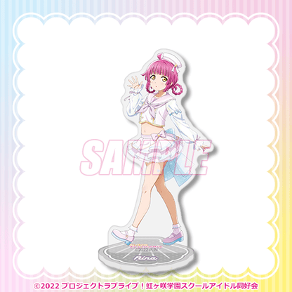 Nijigasaki Yumekawaii Kuji B-Prize Acrylic Standees