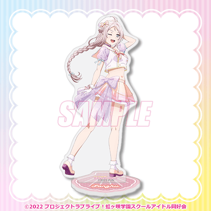 Nijigasaki Yumekawaii Kuji B-Prize Acrylic Standees