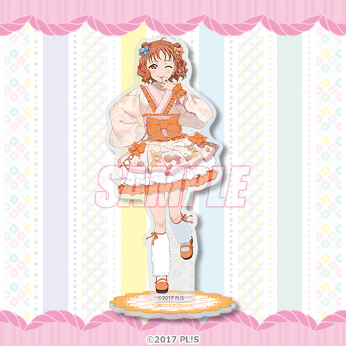 Aqours Yumekawaii Kuji B-Prize Acrylic Standees