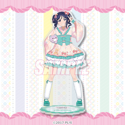 Aqours Yumekawaii Kuji B-Prize Acrylic Standees