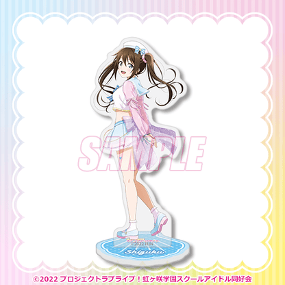 Nijigasaki Yumekawaii Kuji B-Prize Acrylic Standees
