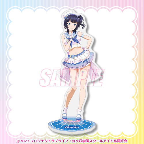 Nijigasaki Yumekawaii Kuji B-Prize Acrylic Standees