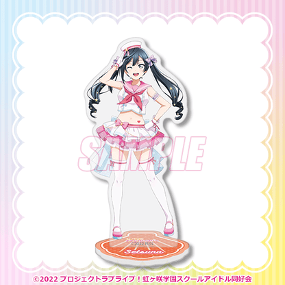 Nijigasaki Yumekawaii Kuji B-Prize Acrylic Standees