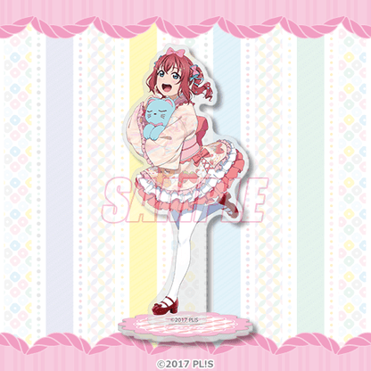 Aqours Yumekawaii Kuji B-Prize Acrylic Standees
