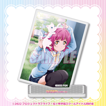 Nijigasaki Yumekawaii Kuji C-Prize LLD Mini Acrylic Standees