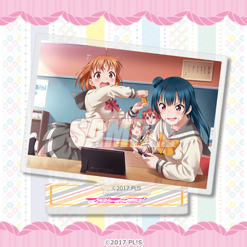 Aqours Yumekawaii Kuji C-Prize LLD Mini Acrylic Standees