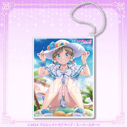 LoveLive! Superstar!! Liella Love Live! Days 5th Anni Kujibikido Thin Acrylic Keychains
