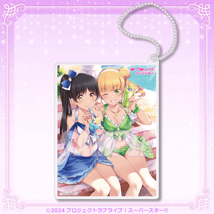 LoveLive! Superstar!! Liella Love Live! Days 5th Anni Kujibikido Thin Acrylic Keychains