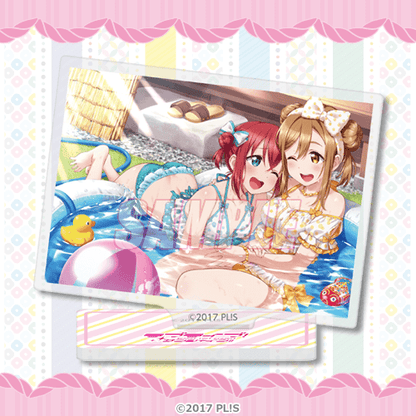 Aqours Yumekawaii Kuji C-Prize LLD Mini Acrylic Standees