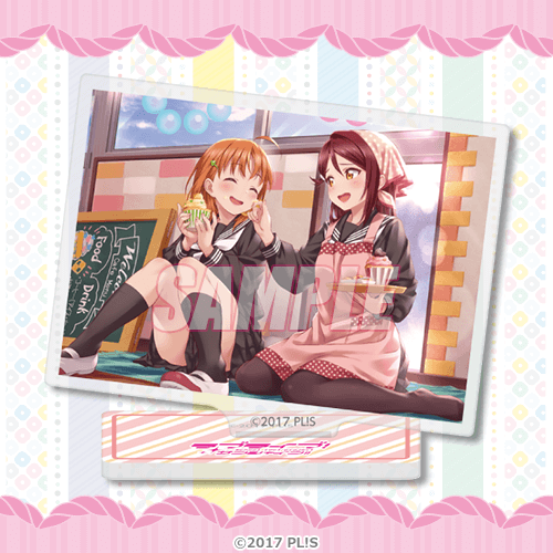 Aqours Yumekawaii Kuji C-Prize LLD Mini Acrylic Standees