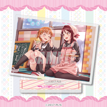 Aqours Yumekawaii Kuji C-Prize LLD Mini Acrylic Standees
