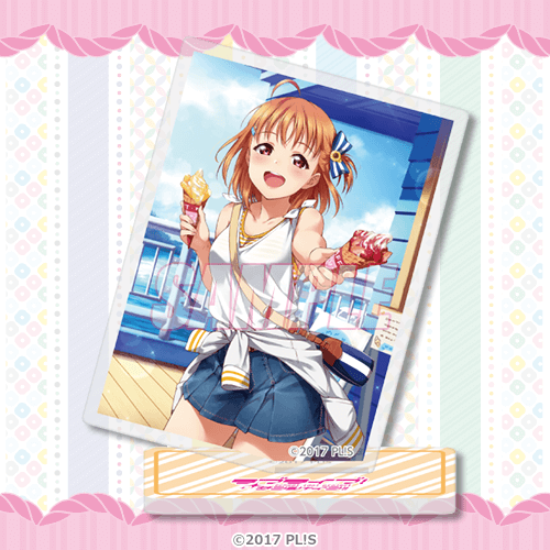 Aqours Yumekawaii Kuji C-Prize LLD Mini Acrylic Standees