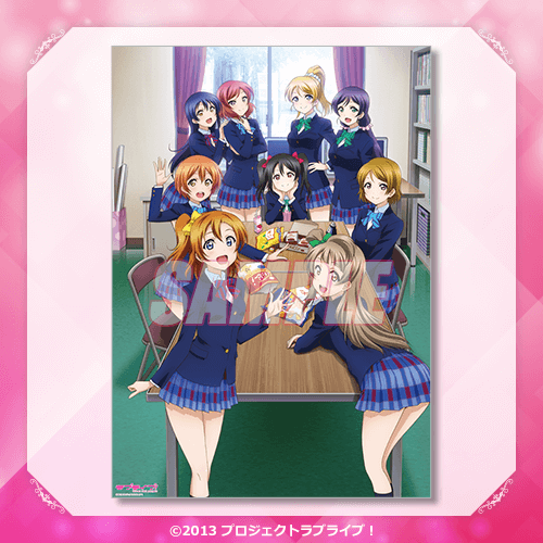 LoveLive! Muse Kujibikido Love Live! Days 5th Anniversary A3 Plastic Posters