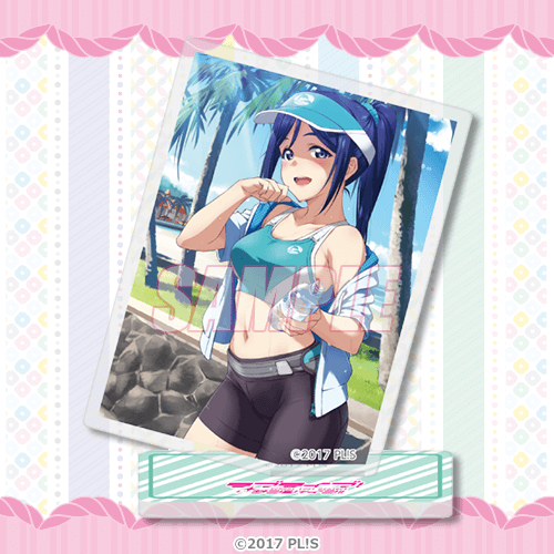 Aqours Yumekawaii Kuji C-Prize LLD Mini Acrylic Standees