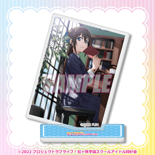 Nijigasaki Yumekawaii Kuji C-Prize LLD Mini Acrylic Standees