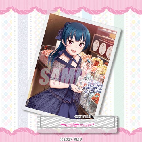 Aqours Yumekawaii Kuji C-Prize LLD Mini Acrylic Standees