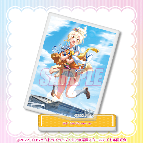 Nijigasaki Yumekawaii Kuji C-Prize LLD Mini Acrylic Standees