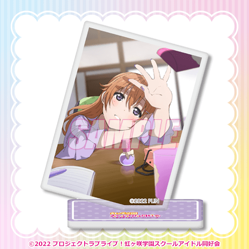 Nijigasaki Yumekawaii Kuji C-Prize LLD Mini Acrylic Standees