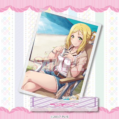 Aqours Yumekawaii Kuji C-Prize LLD Mini Acrylic Standees