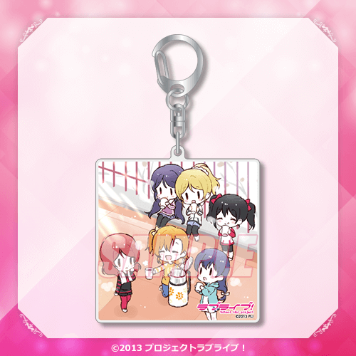 LoveLive! Muse Kujibikido Love Live! Days 5th Anniversary School Idol Diary Acrylic Keychains