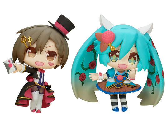 Piapro Characters Trading Mini Figure Meiko and Miku Set