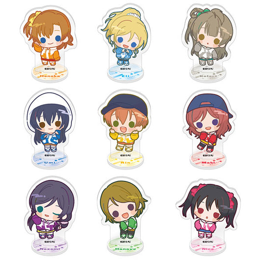 Love Live! Muse Hoodie Chibi Chara Acrylic Stands