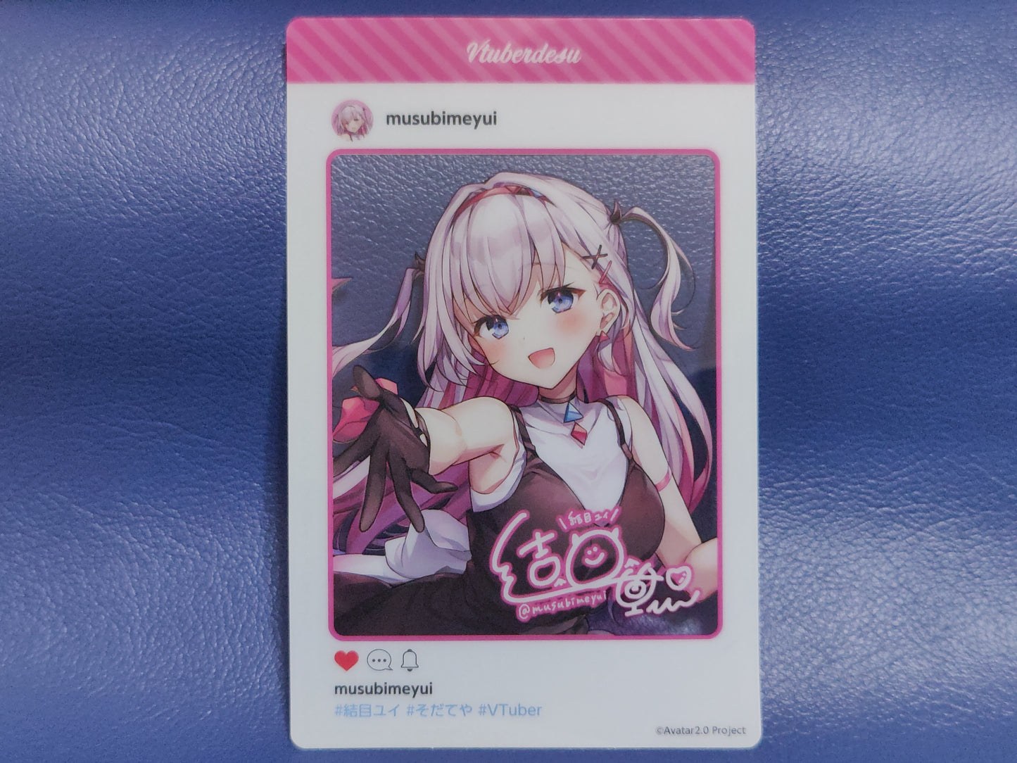 Yui Musubime Clear Bromide Avatar 2.0 Vtuber Kuji B Prize