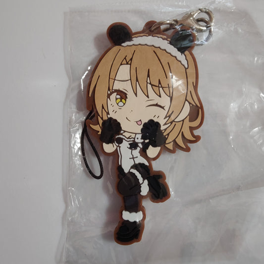 Kuji My Youth Romantic Comedy Panda Party Iroha Isshiki Rubber Strap