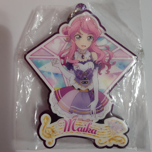 Aikatsu! Friends Maika Purple Colored Acrylic Charm