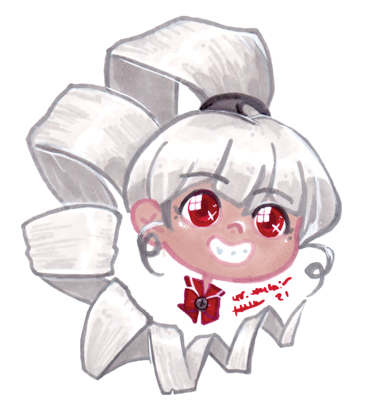 OS-tan 3-inch Holo Stickers