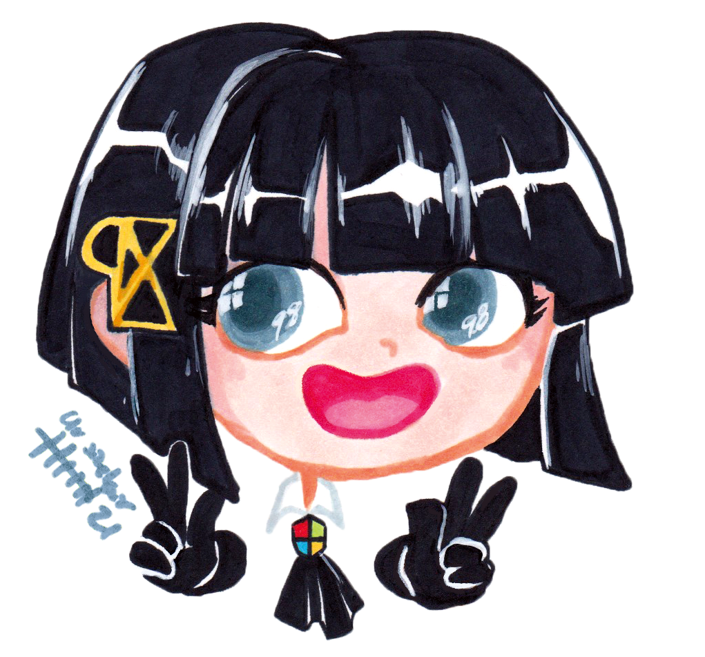 OS-tan 3-inch Holo Stickers