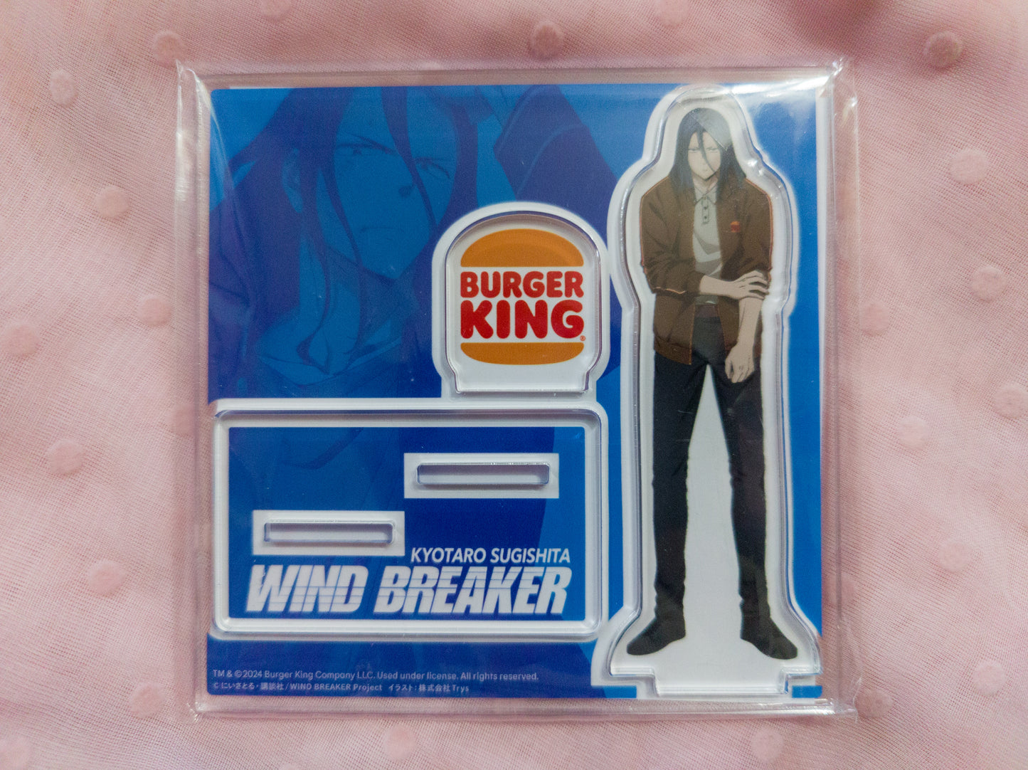 Kyotaro Sugishita Wind Breaker Burger King Bonus Standee